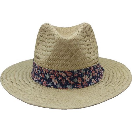 Women's Palm Leaf Straw Hat Sun Summer Panama Hat